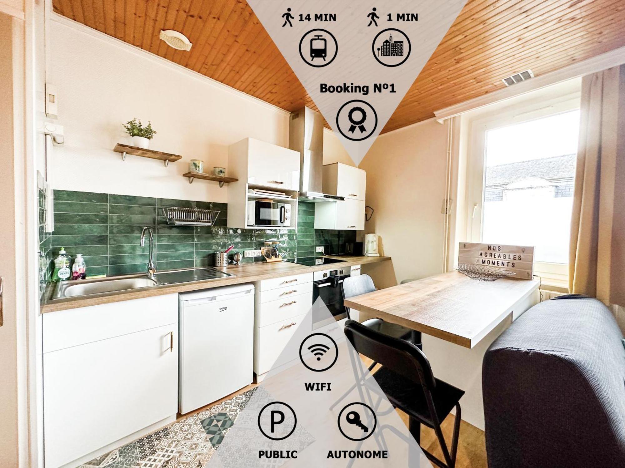 Ii-Charmant Appartement Au Coeur De La Ville Гингам Екстериор снимка